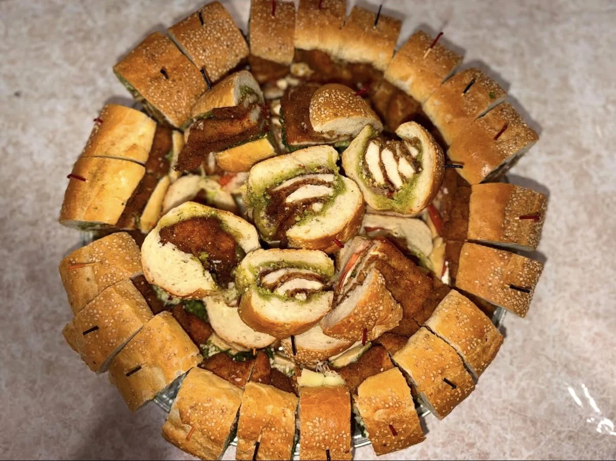 Antonio’s chicken cutlet catering tray